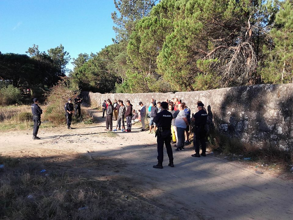 Operação da GNR E PSP de Viana em acampamento de Darque relacionada com furtos