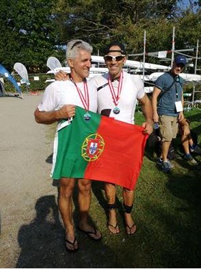 Viana Remadores do Lima medalhado no maior evento mundial do remo Master