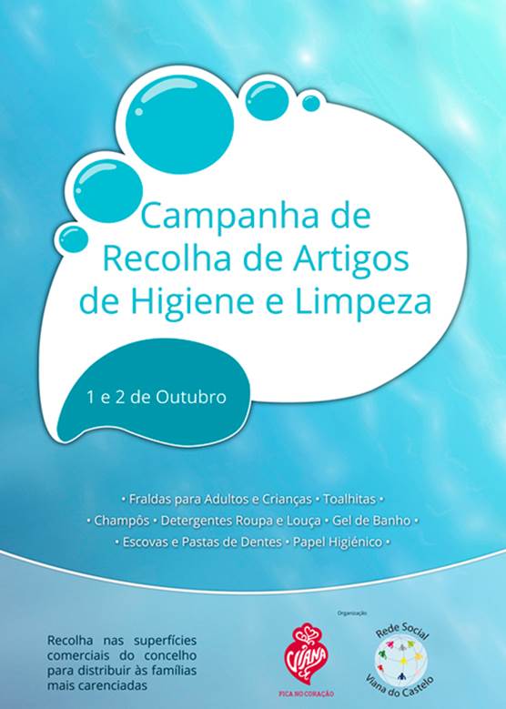 Rede Social de Viana  promove campanha de recolha de artigos de higiene