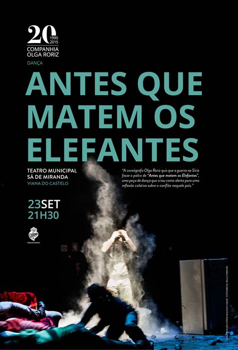 “Antes que matem os Elefantes”, a nova peça da coreógrafa Olga Roriz sobe ao palco do Sá de Miranda dia 23