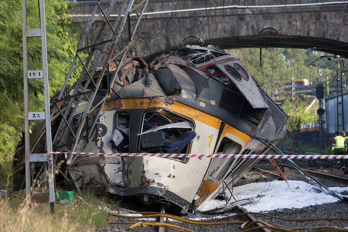 Comboio Celta seguia a 118Km/hora numa linha com limite de 30Km/h