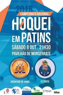 Juventude de Viana recebe Porto no pavilhão de Monserrate