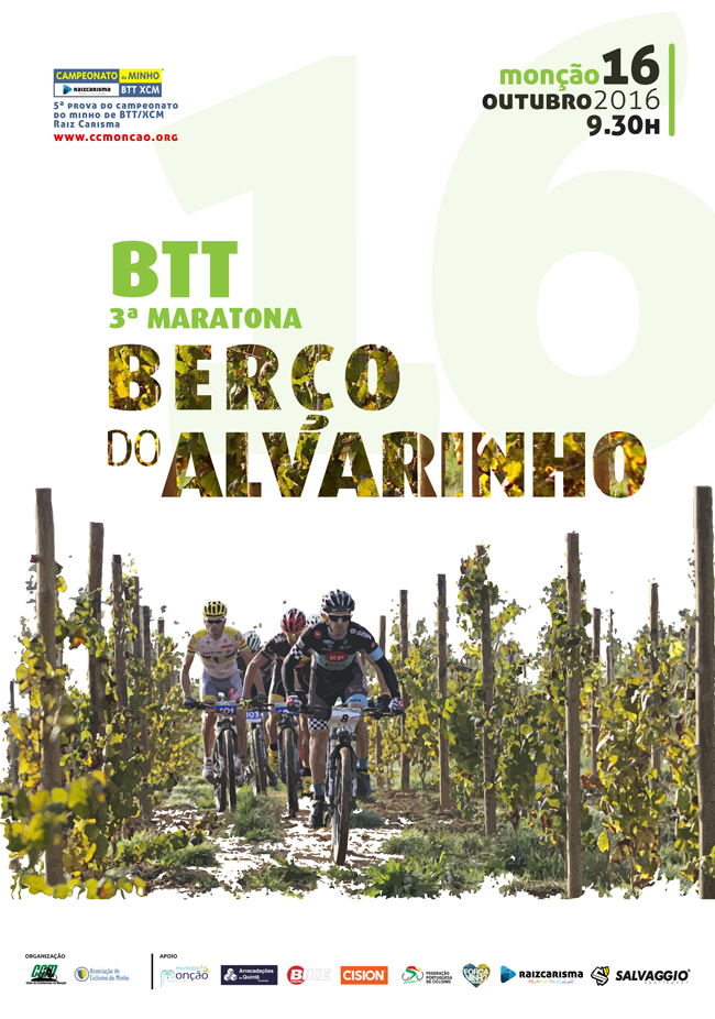 Maratona BTT Berço do Alvarinho decorre no domingo em Monção