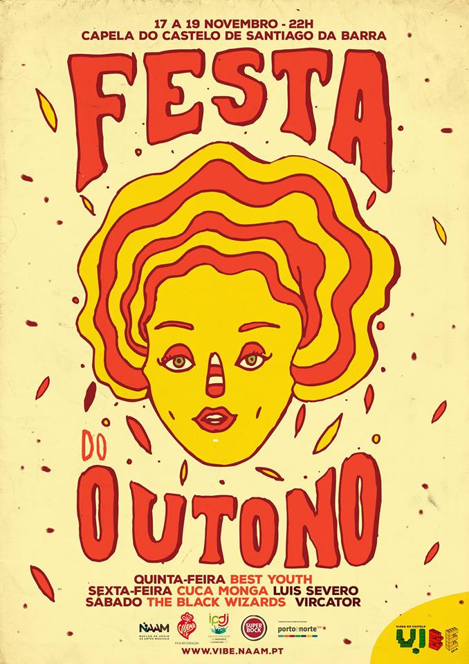 Festa do Outono do ciclo de concertos VIBE 2016 decorre de 17 a 19 em Viana