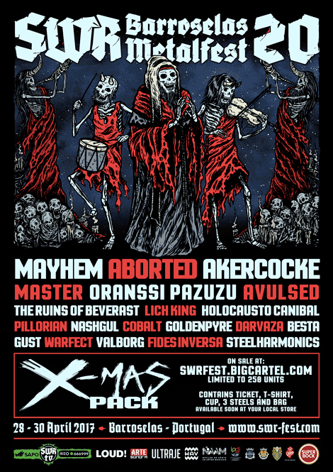 Britânicos Akercocke entre as dez novas confirmações para 20.º Barroselas Metalfest