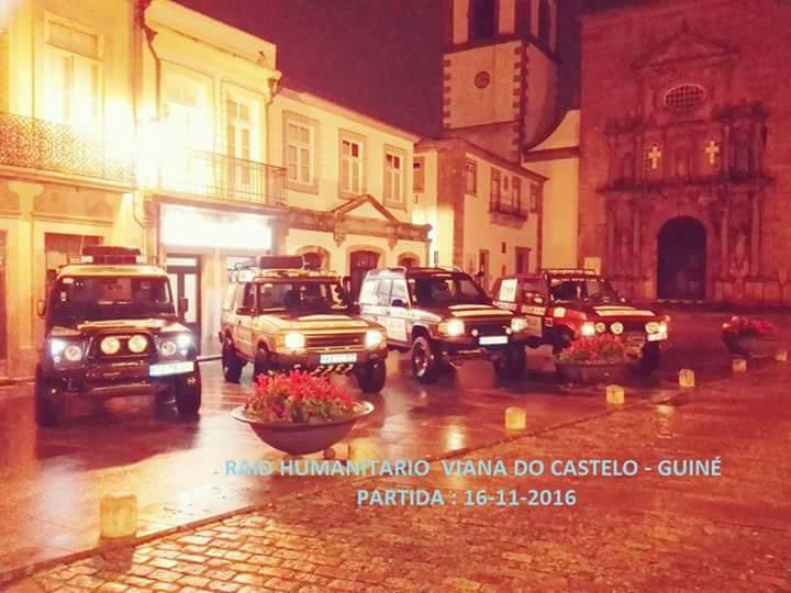 ‘Raid’ humanitário parte esta quarta-feira de Viana com destino à Guiné para entregar cinco toneladas de donativos