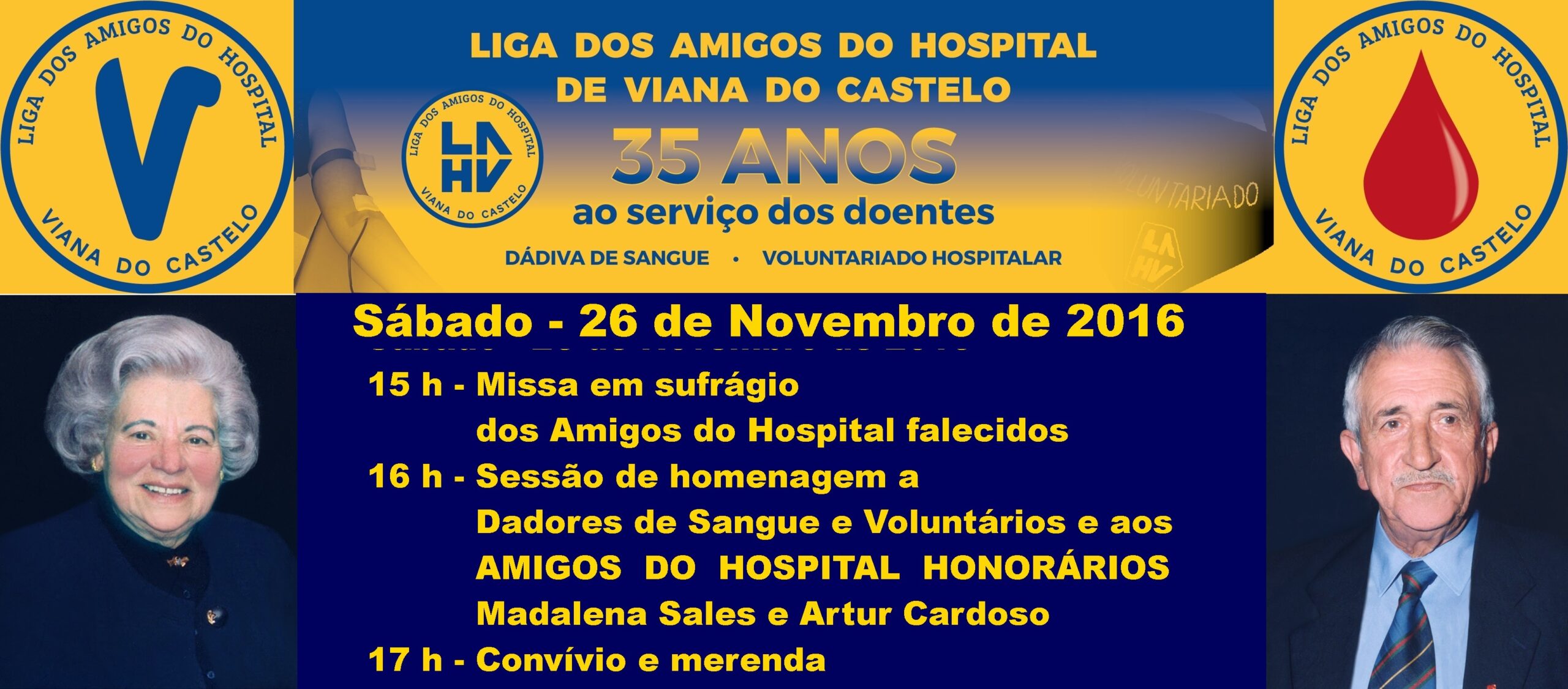 Liga dos Amigos do hospital de Viana comemora 35 anos