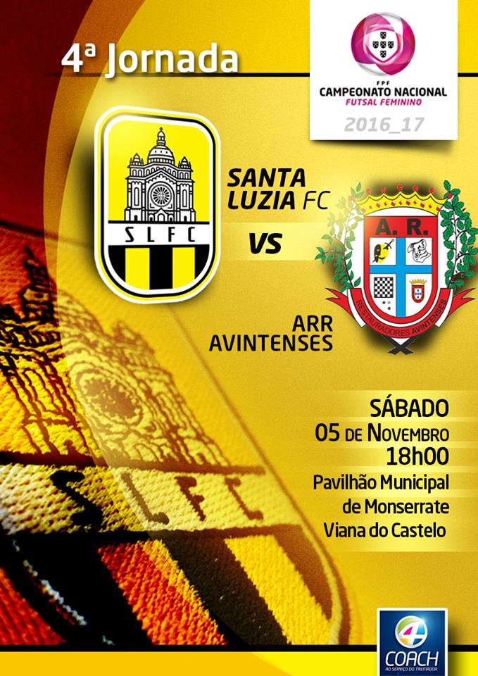 Futsal Feminino: Santa Luzia vence em casa Restauradores Avintenses