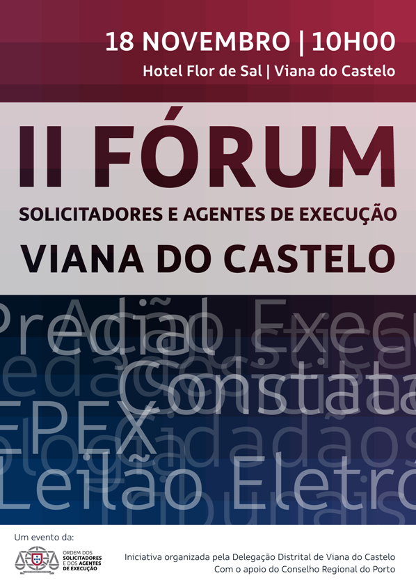 Viana acolhe segundo fórum de solicitadores e agentes de execução