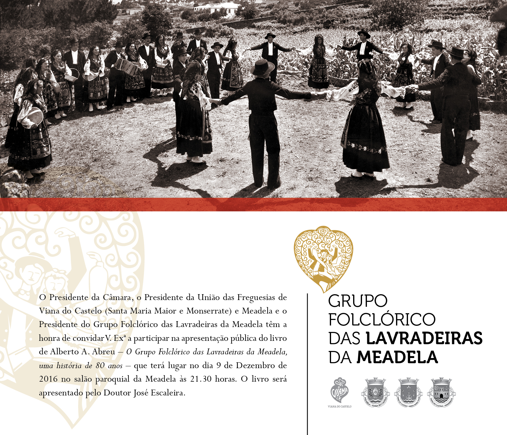 Grupo Folclórico das Lavradeiras da Meadela comemora aniversário com livro sobre 80 anos de história