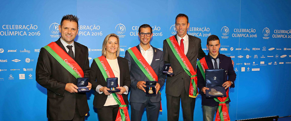 Fernando Pimenta e Sérgio Maciel premiados pelo Comité Olímpico de Portugal