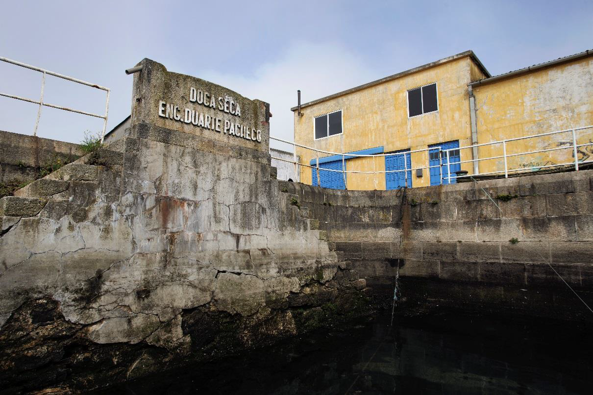 Exploração de antiga doca engenheiro Duarte Pacheco concessionada a antigo quadro dos estaleiros de Viana