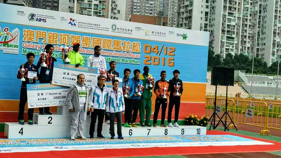Portuguesa Doroteia Peixoto vence meia-maratona de Macau e Miguel Ribeiro fica em segundo na prova masculina