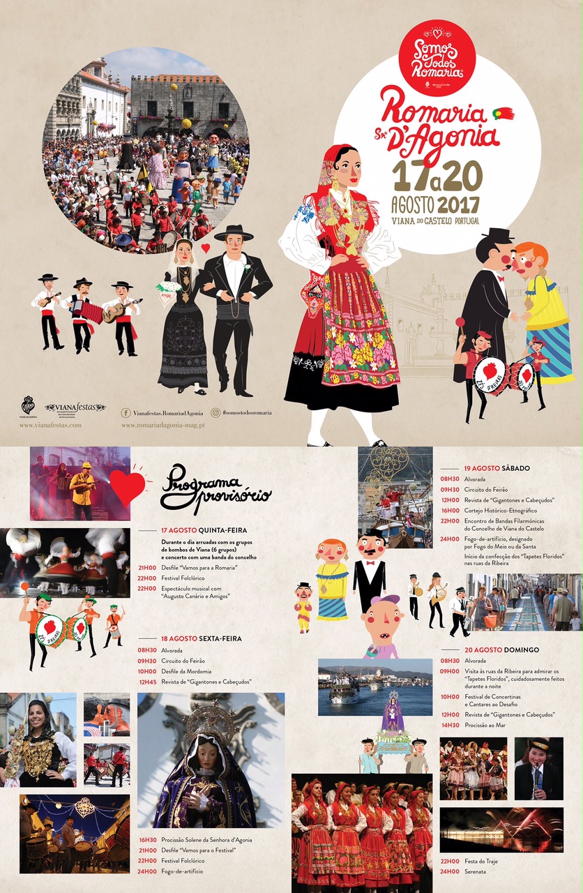 Festas da Agonia este ano com quatro dias e com certificação do traje à vianesa em destaque