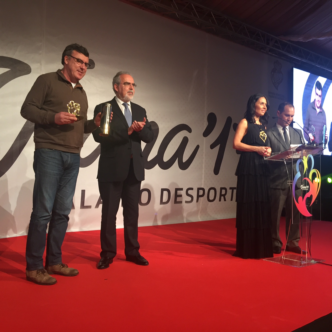 1ª Gala do Desporto nomeia Tiago embaixador de Desporto e dá prémio carreira a Manuela Machado