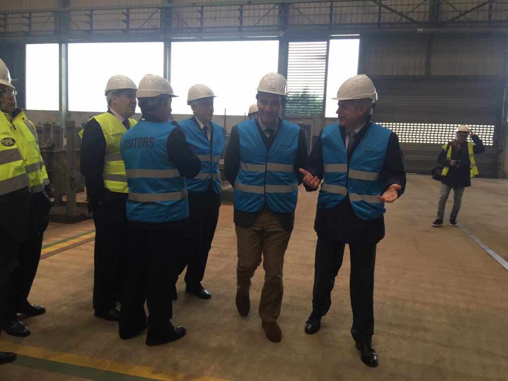 Navios patrulha em construção nos estaleiros da WestSea prontos em meados de 2018