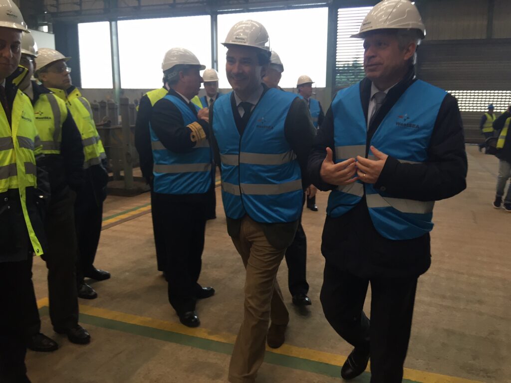 Navios patrulha em construção nos estaleiros da WestSea prontos em meados de 2018
