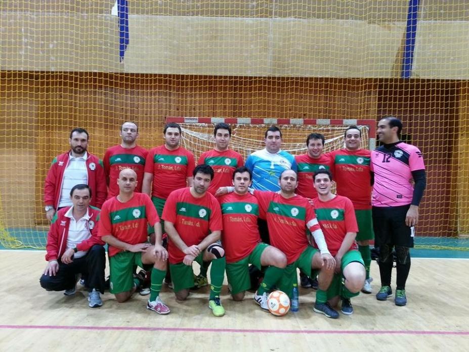 Seleção nacional de padres revalidou título europeu de futsal