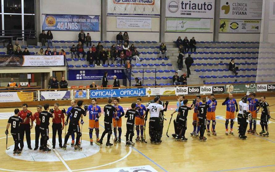 Hoquei em Patins: Juventude de Viana goleia Sanjoanense em Monserrate