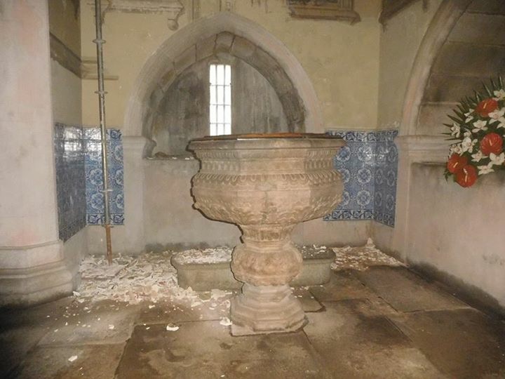 Caiu parte do teto da Sé Catedral de Viana do Castelo