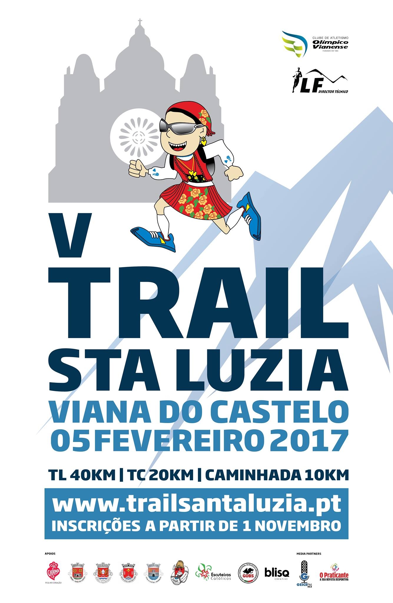 V Trail de Sta. Luzia teve lugar este domingo