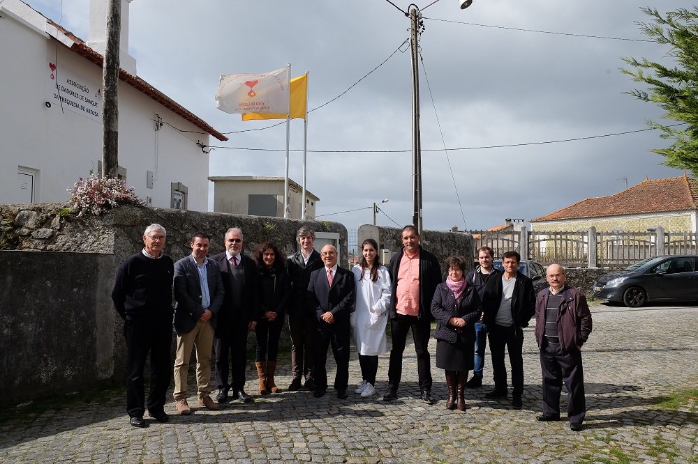 Presidente da Câmara visita Associação de Dadores de Sangue da Areosa