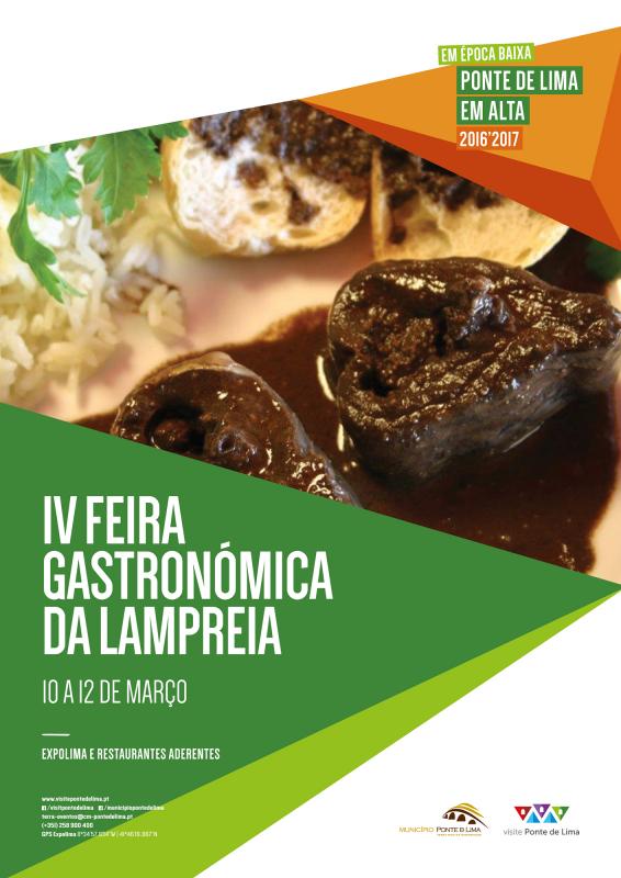 IV Feira Gastronómica da Lampreia entre sexta e domingo em Ponte de Lima