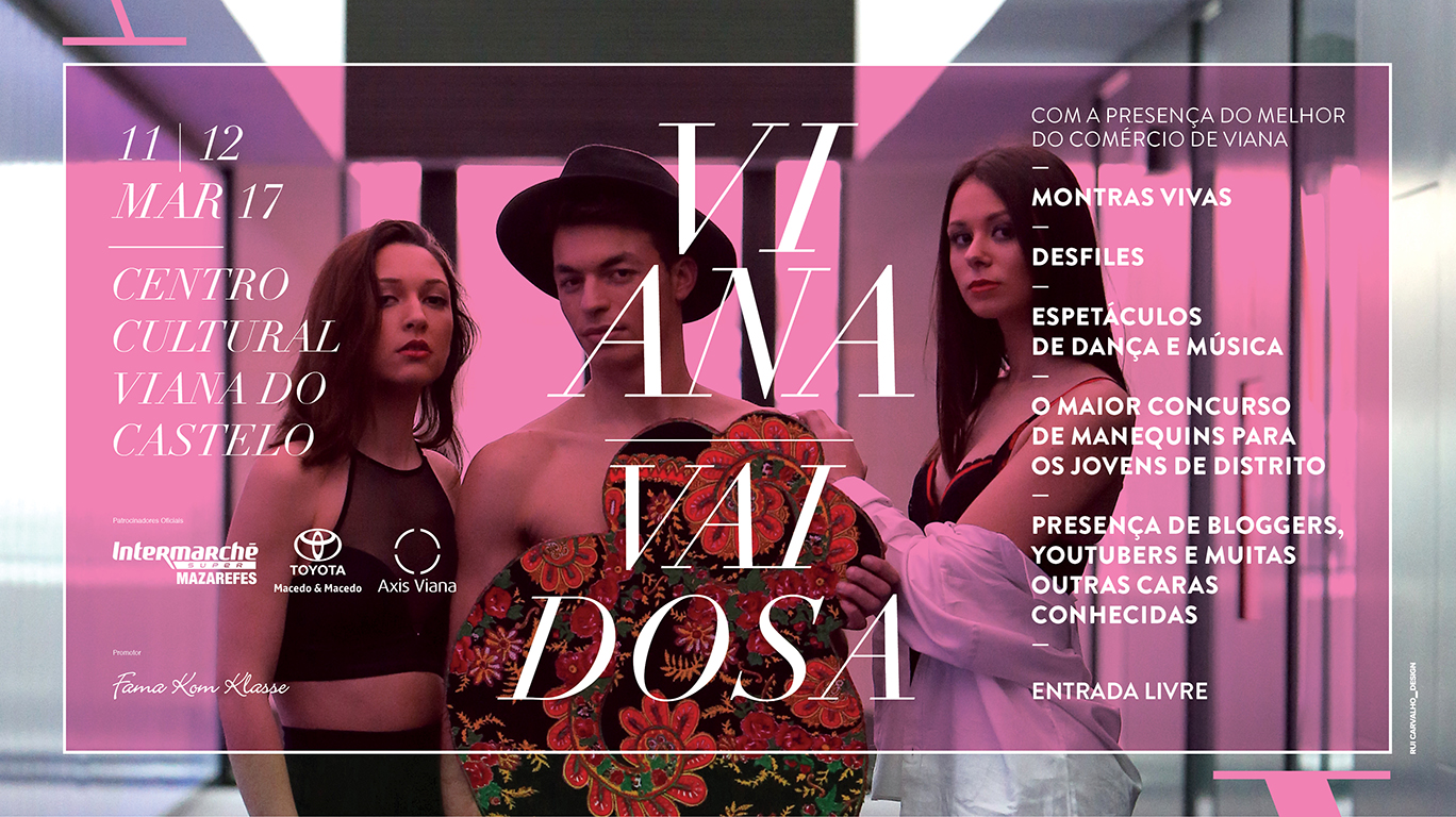 “Viana Vaidosa“ evento de moda, arte e cultura é já este fim de semana