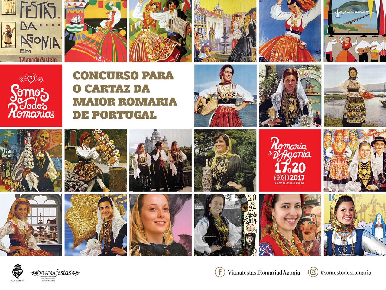 Aberto até 30 de abril concurso para a conceção do cartaz da edição 2017 das festas da Agonia