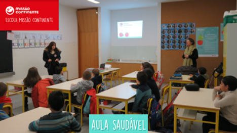 EB do Cabedelo recebe aula saudável da Escola Missão Continente