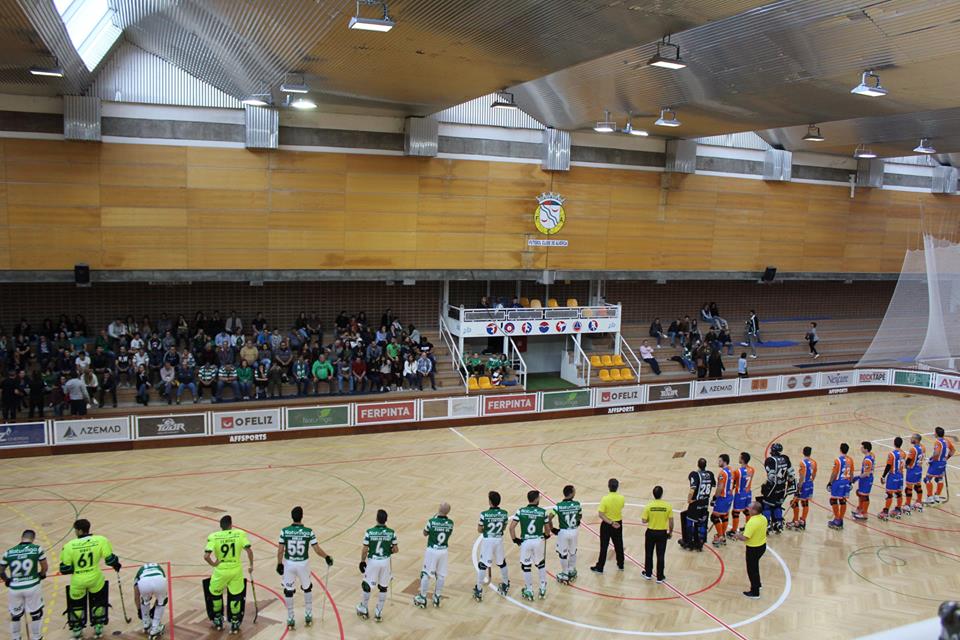 Hóquei em Patins: Sporting vence Juventude de Viana e Oliveirense continua lider