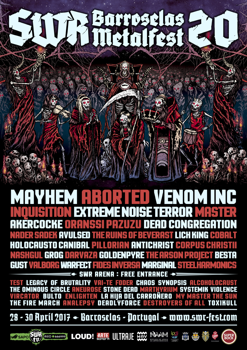 A partir de hoje todos os caminhos vão dar ao SWR Barroselas Metalfest