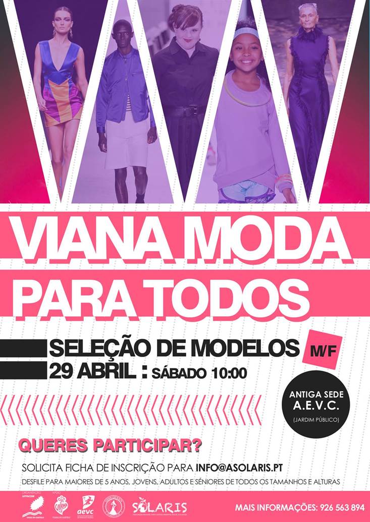 Desfile de moda inclusivo comemora 45 anos da APPACDM de Viana