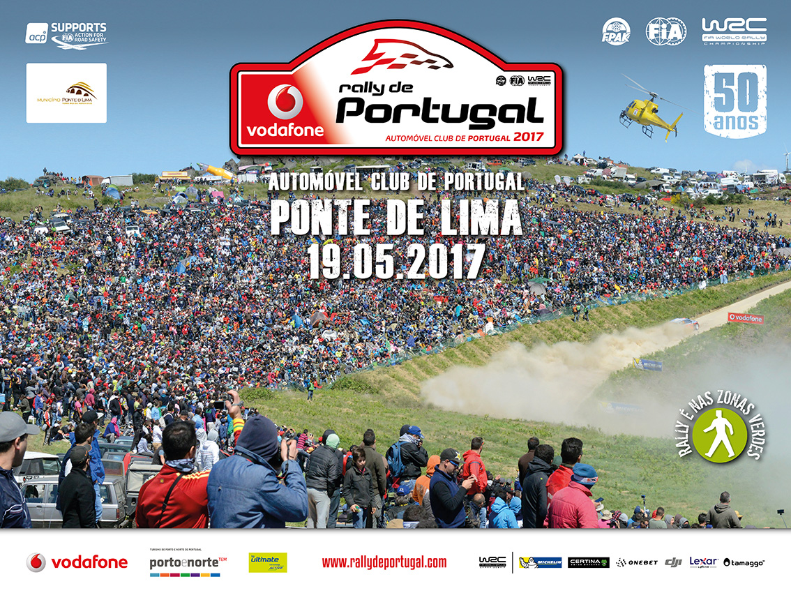 Ponte de Lima recebe a 19 de maio duas classificativas da 24ª edição Rali de Portugal