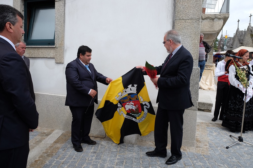Inaugurado arranjo urbanístico da envolvente da igreja de Outeiro