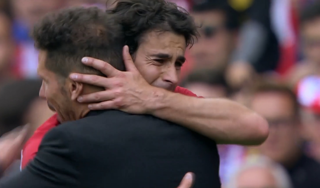 Vianense Tiago despede-se do Atlético de Madrid em lágrimas