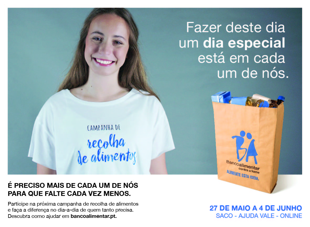 Cerca de 1.000 voluntários participam em campanha do Banco Alimentar Contra a Fome