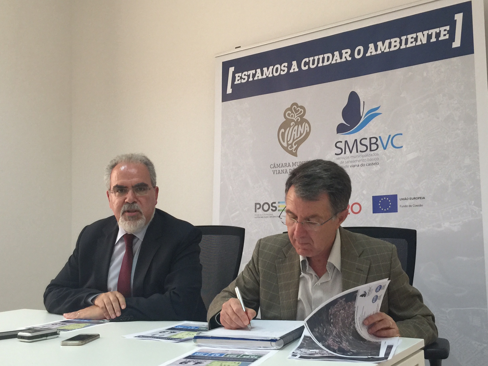 Redes de água e saneamento de Viana alvo de obras de quase 5 milhões de euros