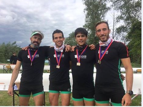 Remo: Atletas nacionais sobem ao Pódio na Regata Internacional de Masse em Paris