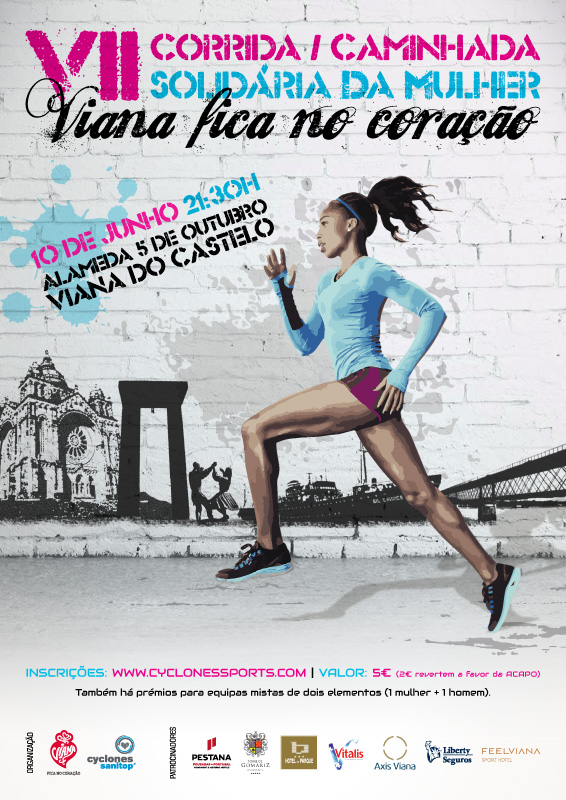 Viana acolhe VII Corrida/Caminhada Solidária da Mulher