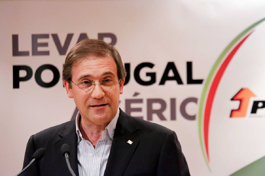 Passos Coelho no Congresso Distrital Autárquico do PSD em Valença