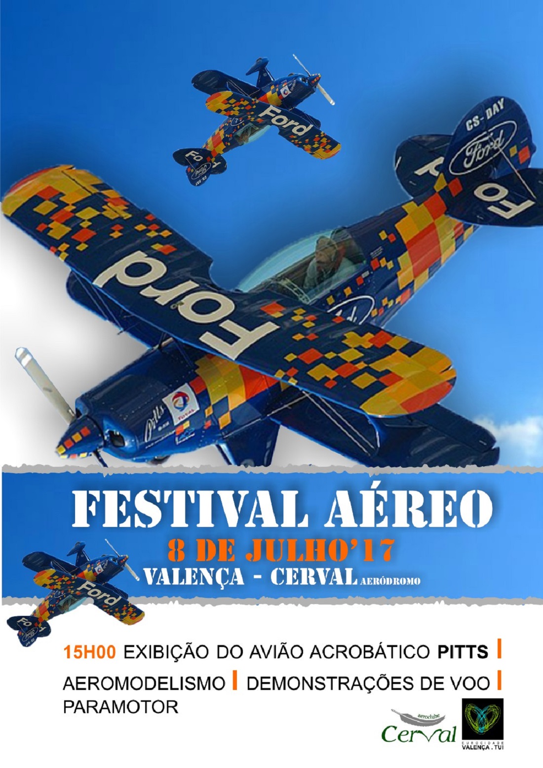 Aviões russos e ‘pitts’ no Festival de aeronaves em Valença