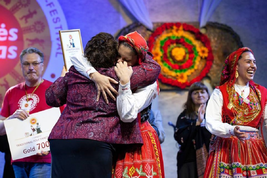 Grupo Etnográfico de Areosa conquista o Ouro em festival na Lituânia