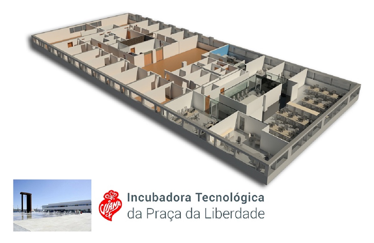 Aceleradora tecnológica no centro de Viana é inaugurada hoje