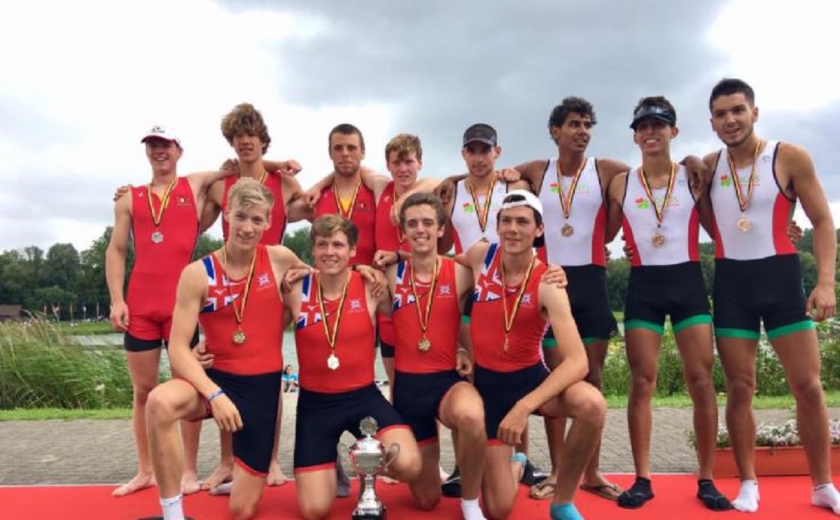 Marcos Costa do Viana Remadores do Lima conquista bronze na Coupe de la Jeunesse