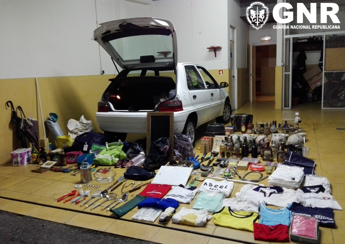 Alto Minho: GNR recupera artigos e identifica suspeitos de assaltar casas desabitadas
