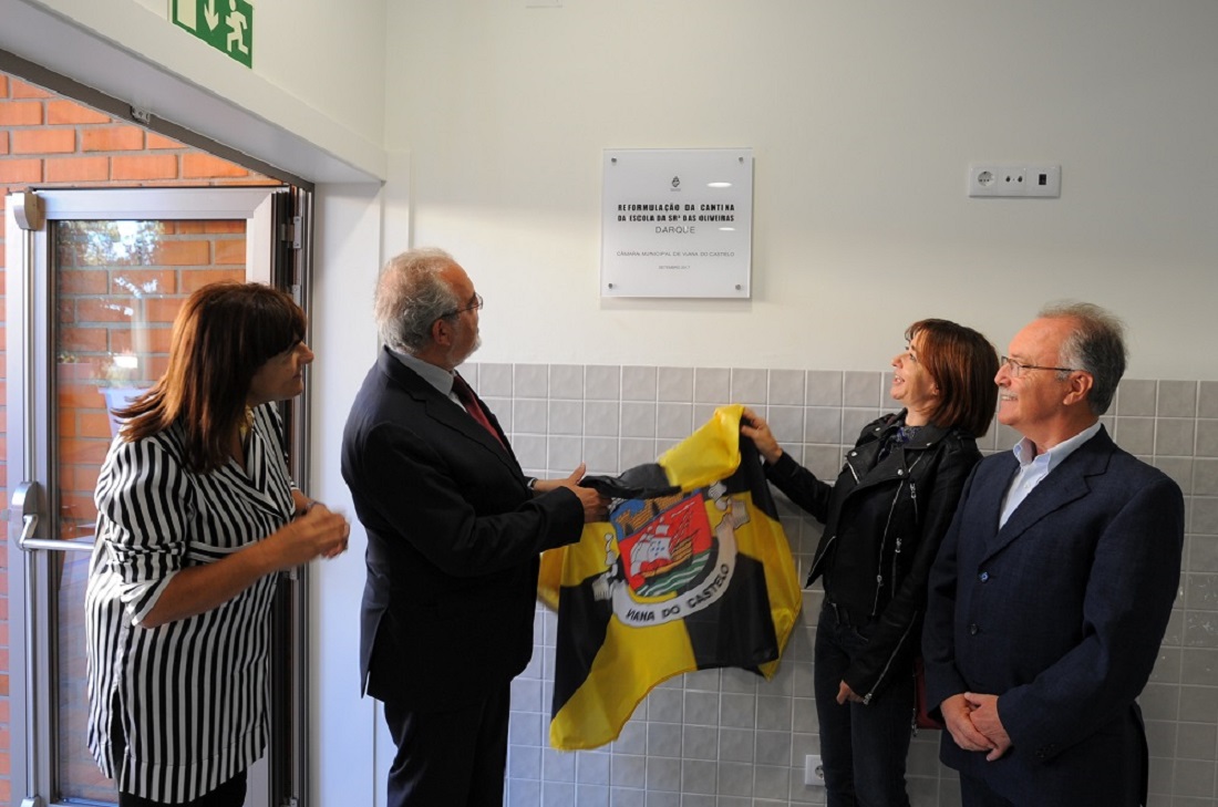 Requalificação de 420 mil euros em cantina de escola de Darque marca abertura de ano escolar