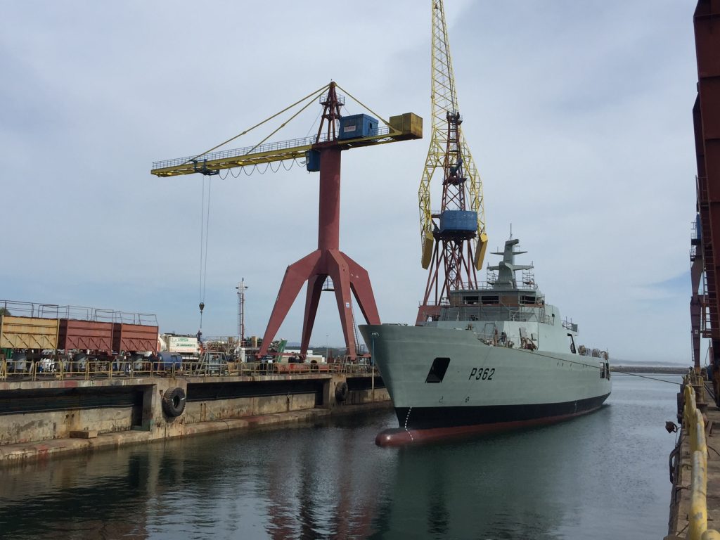Sistemas de armas dos NPO em construção em Viana custam 6,5 ME