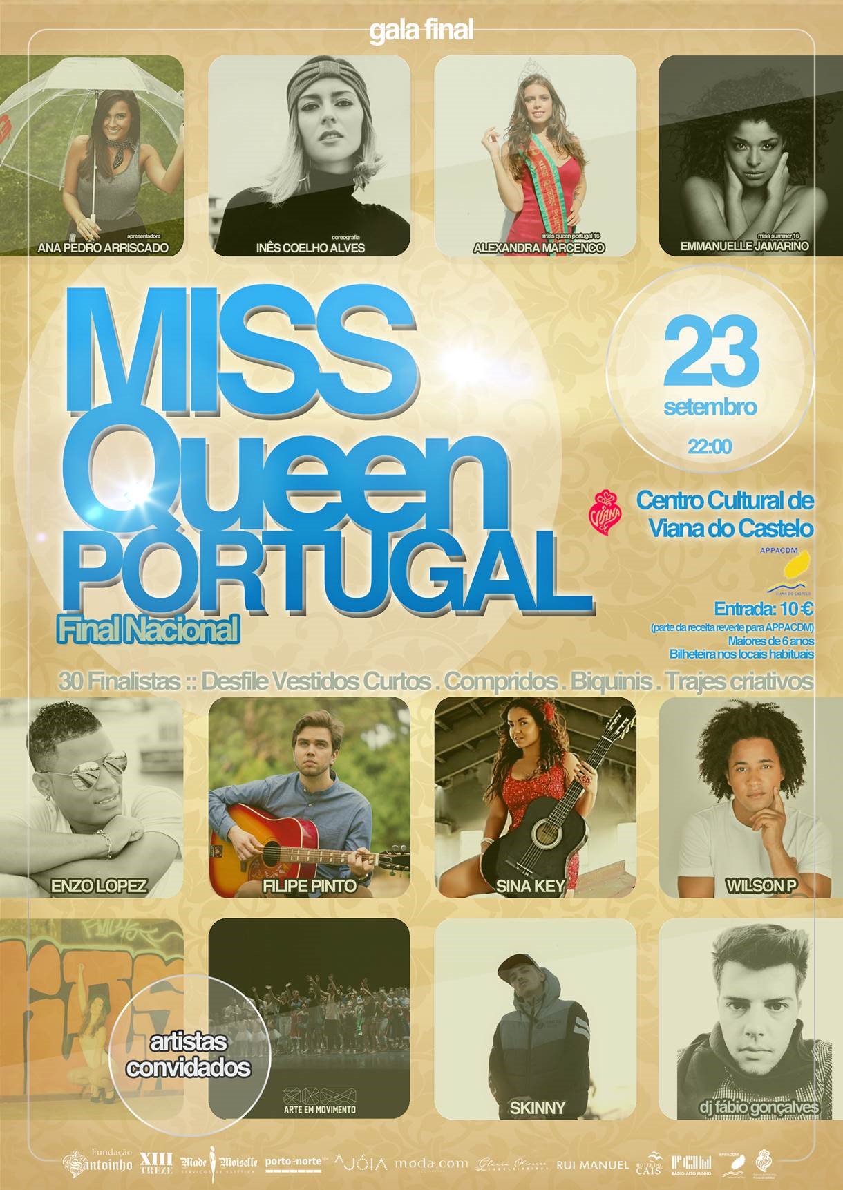 Final Nacional de Miss Queen Portugal 2017 é dia 23 em Viana