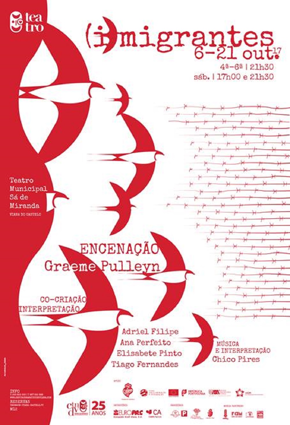 Teatro do Noroeste estreia peça “(I)migrantes” em Viana do Castelo